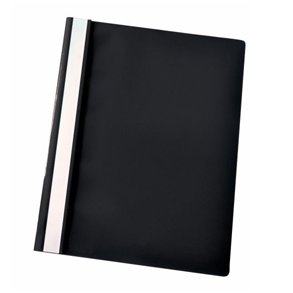 Tilbudsmapper - w/out pock A4 Black 25 stk