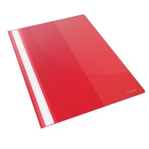 Tilbudsmapper - w/pocket A4 Red 25 stk