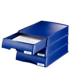 Brevbakker - Leitz Plus letter tray drawer unit Grey 4 stk