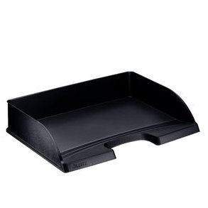 Brevbakker - Leitz Plus letter tray standard landscape Black 5 stk