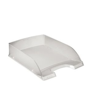 Brevbakker - Leitz Plus letter tray Frosted 10 stk