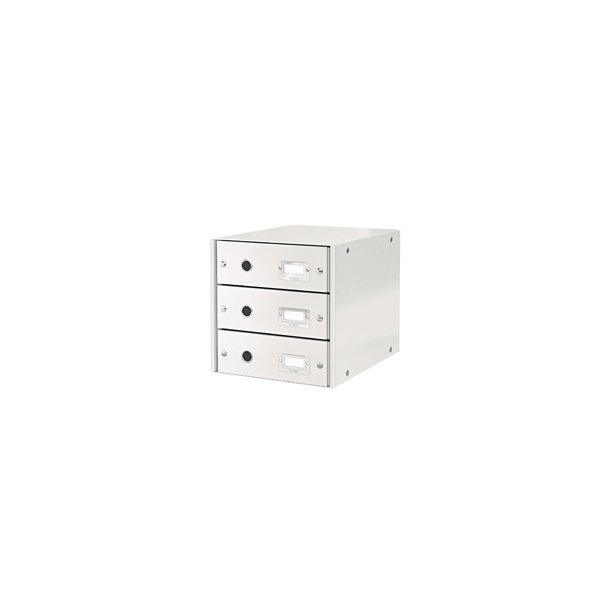 Skuffekabinet - Leitz 3 drawer White