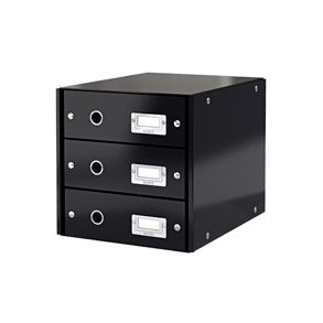 Skuffekabinet - Leitz Click & Store 3 drawer Sort