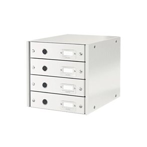 Skuffekabinet - Leitz Click & Store hvid