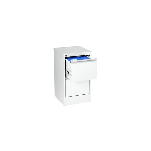 Hngemapper - Filing cabinet vertical A4 2 drawer Hvid