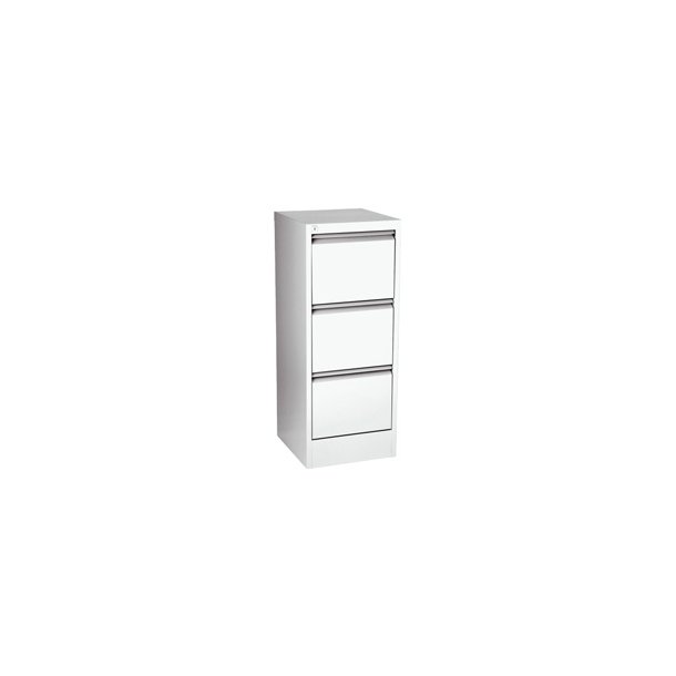 Hngemappeskab - A4 3 drawer Hvid