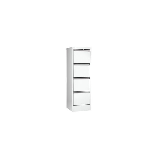 Hngemapper - Filing cabinet vertical A4 4 drawer White