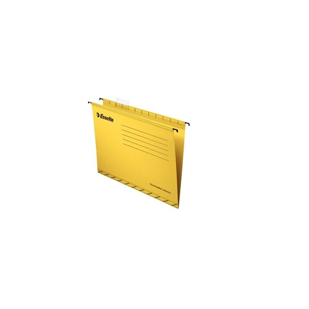 Hngemapper - Pendaflex standard FC Yellow 25 stk