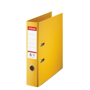 Brevordnere - Esselte PP A4/75mm gul - FSC 10 stk