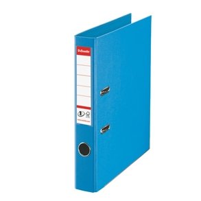 Brevordner - Esselte No1 A4/50mm Liguria Blue - FSC 10 stk