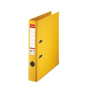 Brevordner - Esselte PP A4/50mm Gul - FSC 10 stk