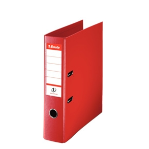 Brevordner - Esselte A4/75mm Red 10 stk