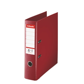 Brevordner - Esselte PP A4/75mm Bordeaux 10 stk