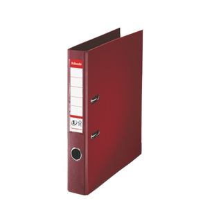 Brevordner - Esselte PP A4/50mm Bordeaux 10 stk