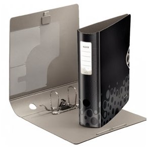 Brevordner - Leitz Bebop A4/80mm Sort 10 stk