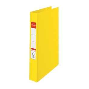 Ringbinder - Esselte Vivida PP A4 2RR/25mm Gul 10 stk