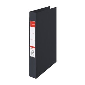Ringbinder - Esselte Vivida A4 4RR/25mm Sort 10 stk