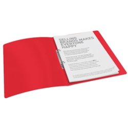 Ringbinder - Esselte Vivida PP 2RR/16 Red 10 stk