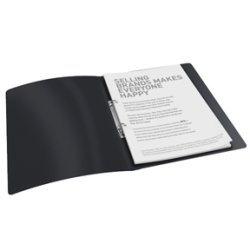 Ringbinder - Esselte Vivida PP 2RR/16 Sort - 10 stk