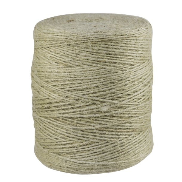 Flaxcordel 4 streng agavegr�n / 1 kg.