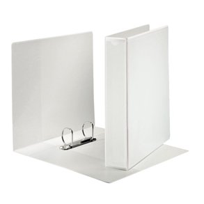 panoramabinder - Esselte A4+ 2DR/40mm w/3 pock. hvid 10 stk