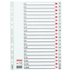 Faneblade - PP A4 A-� Grey 10 stk