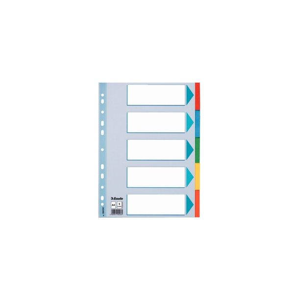 Faneblade - A4 5 tabs Multicolour 10 st