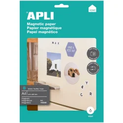 A4 magnetisk papir Apli, 640 gr - 1 �ske