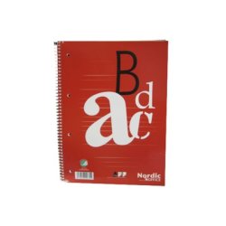 Kollegieblokke A5 lin. NOA 70g perf. m/huller - 5 stk