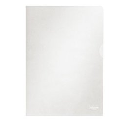 Esselte folder Standard clear textured 105my A5 - 100 stk.