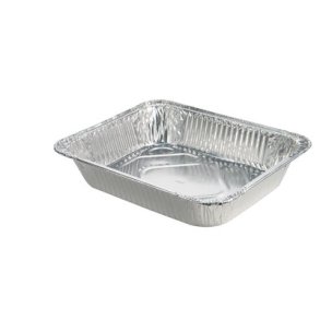 Alubakke 1/2 Gastro 3.600 ml, 324x263x60 mm - 10 stk