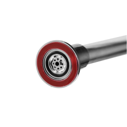 Selvbrende teleskopforhngsstang 70 - 122 cm - 1 stk.