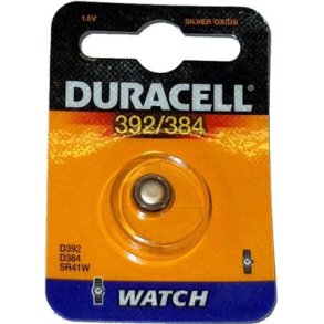 Batteri Duracell 392/384, SR41 - 1 stk.