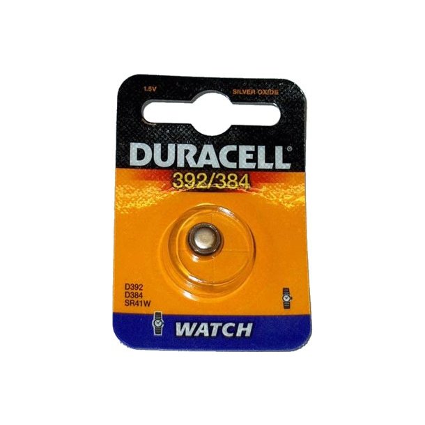 Batteri Duracell 392/384, SR41 - 1 stk.