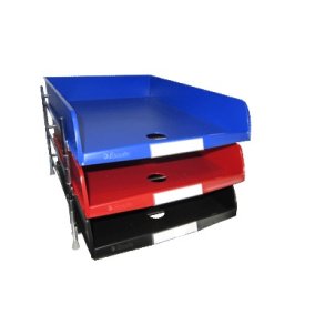 Brevbakkestativ Esselte C4, forcr. stabelstativ - 1 stk