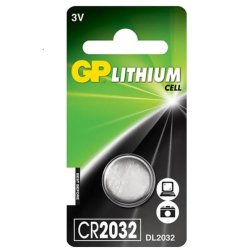 GP Knapcelle batteri - CR2032 - 1 stk