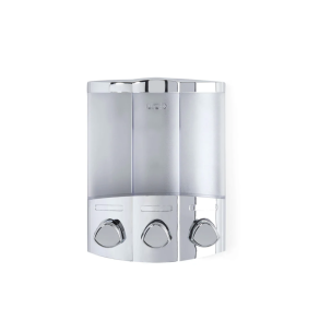 Trio sbedispenser, krom - 1 stk.