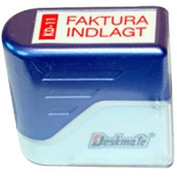 Stempel Deskmate Faktura indlagt - 1 stk.