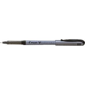 Fiberpen Pilot V-Razorpoint 0,4 mm sort - 12 stk