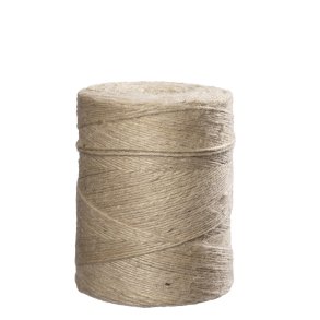 Flaxcordel 4 streng creme / 1 kg