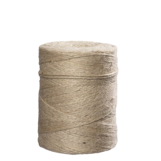 Flaxcordel 4 streng creme / 1 kg