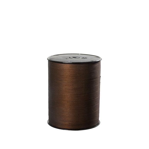 Matline gaveb�nd 10 mm. 250 m. / m�rkebrun