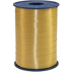 Gavebnd 10mm guld 250m  - 1 rulle