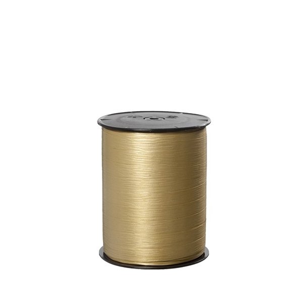Matline gaveb�nd 10 mm. 250 m. / guld