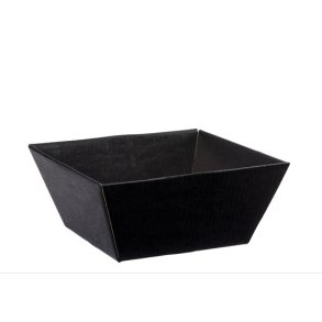 Gavekurv 25,5D 11,5H / mat sort 25 stk.