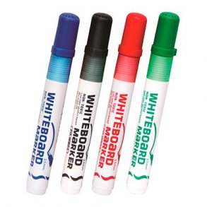 Gratis gave Whiteboard marker 4 farver ass