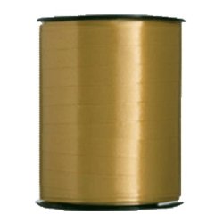 Gavebnd 10mm guld 250m  - 1 rulle