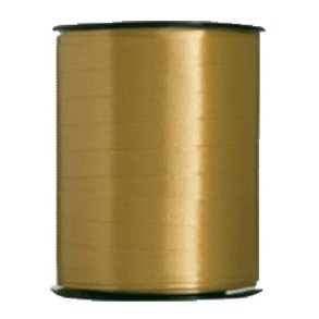 Gavebnd 10mm guld 250m  - 1 rulle