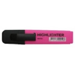 Tekstmarker Q-Connect pink - 10 stk