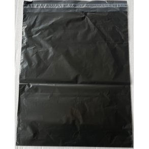 Sort forsendelsespose 450 x 550 100 stk.